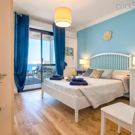 Nereidi Sul Mare Attico Con Incredibile Vista E Verande Per 8 Persone Lejlighed Alghero