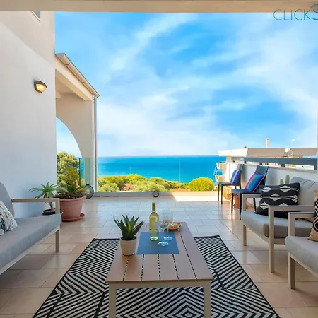 Nereidi Sul Mare Attico Con Incredibile Vista E Verande Per 8 Persone Apartment *