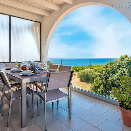 Nereidi Sul Mare Attico Con Incredibile Vista E Verande Per 8 Persone * Alghero