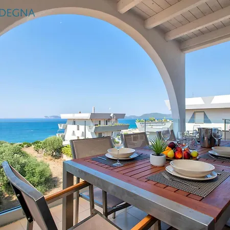 Nereidi Sul Mare Attico Con Incredibile Vista E Verande Per 8 Persone *