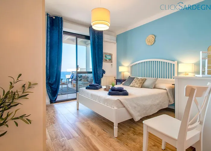 Nereidi Sul Mare Attico Con Incredibile Vista E Verande Per 8 Persone Daire Alghero