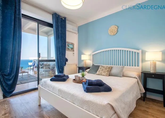 Nereidi Sul Mare Attico Con Incredibile Vista E Verande Per 8 Persone *