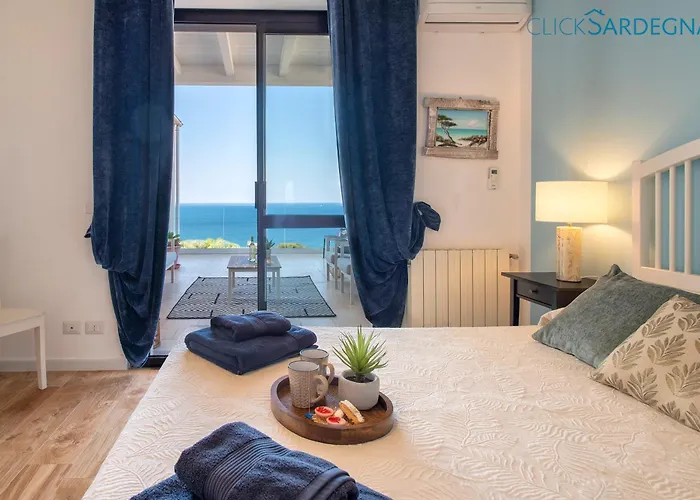 Daire Nereidi Sul Mare Attico Con Incredibile Vista E Verande Per 8 Persone