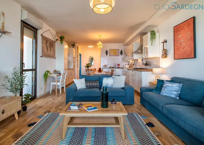 Daire Nereidi Sul Mare Attico Con Incredibile Vista E Verande Per 8 Persone