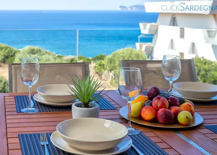 Daire Nereidi Sul Mare Attico Con Incredibile Vista E Verande Per 8 Persone