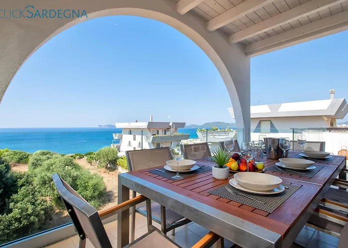 Nereidi Sul Mare Attico Con Incredibile Vista E Verande Per 8 Persone *