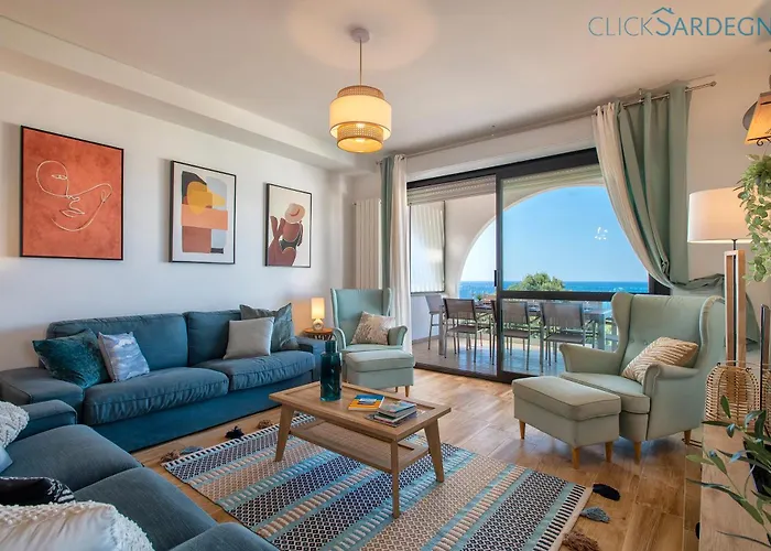 Nereidi Sul Mare Attico Con Incredibile Vista E Verande Per 8 Persone