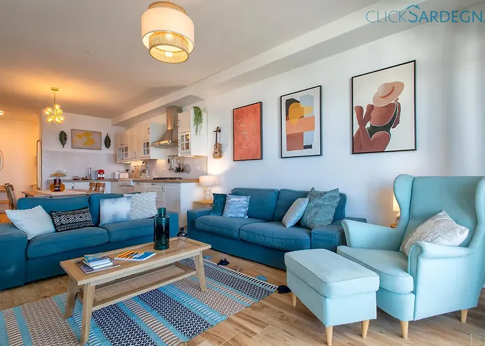 Daire Nereidi Sul Mare Attico Con Incredibile Vista E Verande Per 8 Persone Alghero